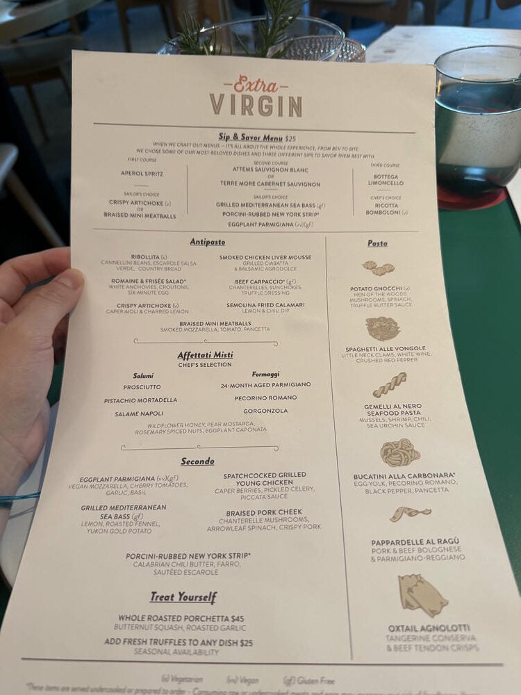Virgin Voyages餐廳